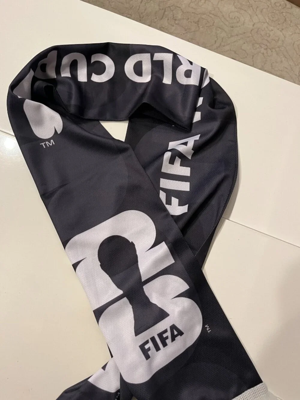 IFA Black & White Scarf (Set of TWO) Official Licensed Product NWT(col/x)